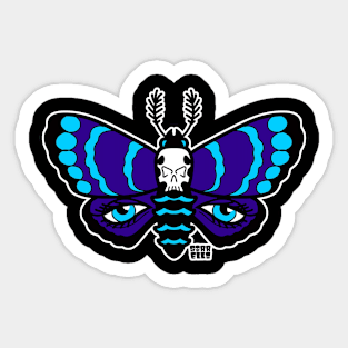 Death Head Moth Sticker